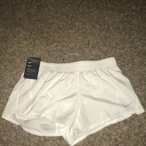 White Nike Shorts